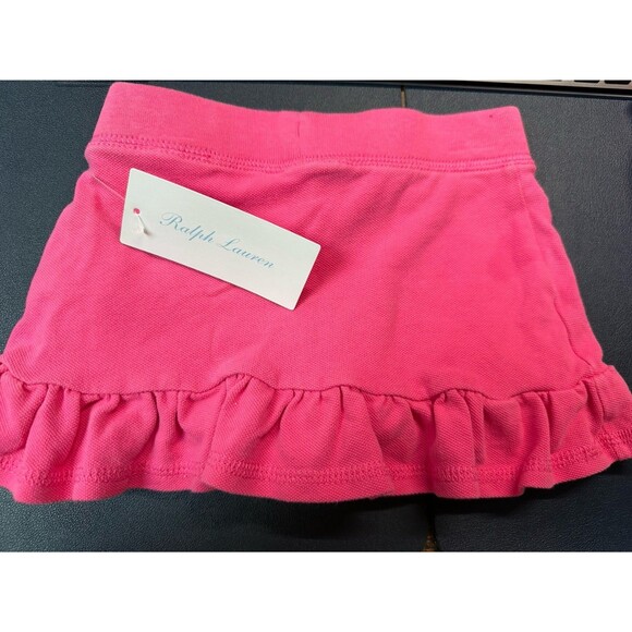 Ralph Lauren Blue Tag Children’s Pink Skirt 2/2T with Pink Halloween Long Sleeve - Picture 1 of 9